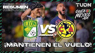 Resumen y goles  León vs América  Grita México AP2021  J7  TUDN [upl. by Eivod727]