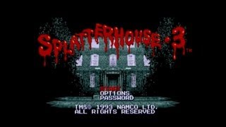 Splatterhouse 3  Walkthrough Sega Genesis [upl. by Rosalia]