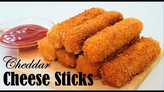 Cheddar Cheese SticksMy Kids Favorite  Savor Easy [upl. by Annoyk]