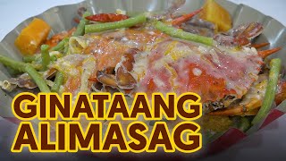 Ginataang Alimasag  Blue Crab with String Beans and Squash [upl. by Aremat]