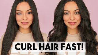 HOW TO CURL LONG HAIR FAST  TrinaDuhra [upl. by Arrol]