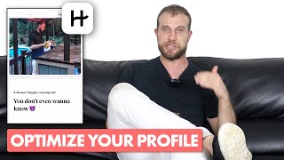 Hinge Profile Tips For Guys How To Optimize Your Hinge Profile amp Prompts [upl. by Nuhs131]