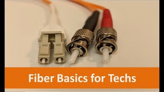 Fiber Optic Basics for Field Techs [upl. by Inajna864]