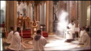 Franciscan Traditional Latin Mass in ArchBasilica Part1 [upl. by Phelan]