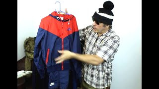 20 Vintage Nike Tracksuits Windrunners and Windbreakers from 1980 to 2000 F447 [upl. by Eigram]