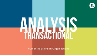 Transactional Analysis [upl. by Enelyaj]