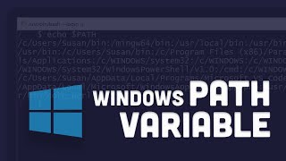 PATH Variable Windows [upl. by Renny]