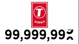 T Series The Moment They Hit 100000000 Subscribers [upl. by Humfrid]