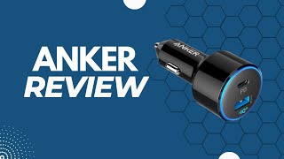 Review Anker USB C Car Charger 495W PowerDrive Speed 2 Adapter with One 30W PD Port [upl. by Trefor432]