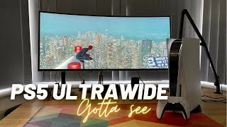 PS5 UltraWide Monitor Gaming [upl. by Meesaw417]