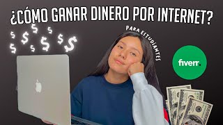 5 FORMAS de GANAR DINERO por INTERNET si eres ESTUDIANTE 🤑 [upl. by Sillsby606]