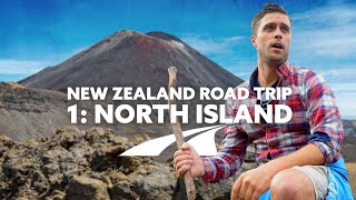 New Zealand Road Trip Ep 1  Backpacking the North Island [upl. by Gaspard998]