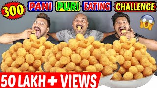 300 PANI PURIGOLGAPPA EATING COMPETITION  PANI PURI CHALLENGE  Food Challenge India Episode58 [upl. by Anelhtak]