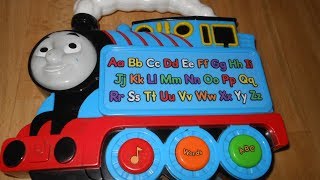 Thomas And Friends All Aboard Alphabet phonics learning Train toy review [upl. by Llennol165]