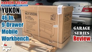 Harbor Freight Yukon 46 in Mobile Workbench Review [upl. by Eisor110]