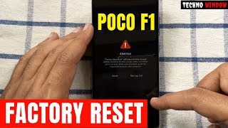 How to Factory Reset Xiaomi Poco F1 [upl. by Jard]