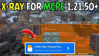 XRAY Texture Pack For MCPEBedrock 12150 👁️ XRay Mod For Minecraft Pe 121 [upl. by Aspia965]