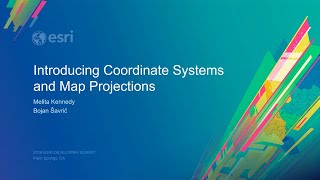 Introducing Coordinate Systems and Map Projections [upl. by Marget561]