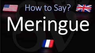 How to Pronounce Meringue CORRECTLY [upl. by Macfarlane]