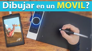 Una tableta gráficas para Dibujar en tu Móvil y PC [upl. by Burnett]