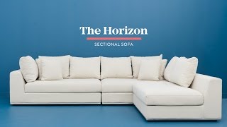 The Horizon modular sectional sofa  The Structube Collection [upl. by Woodberry78]