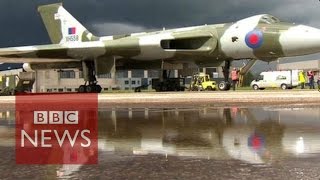 Inside the Vulcan bombers cockpit  BBC News [upl. by Portugal]