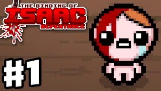 The Binding of Isaac Repentance  Gameplay Walkthrough Part 1  Lazarus Without Dying [upl. by Brande]