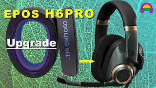 Unbox amp Replace Earpads EPOS H6Pro Gaming Headset [upl. by Pardner]