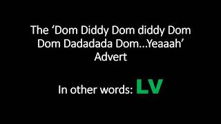 TV Advert  Dom diddy Dom [upl. by Nyltiac]