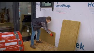 How to install continuous exterior insulation [upl. by Egdamlat]