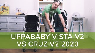 2020 UPPAbaby Vista V2 vs 2020 UPPAbaby Cruz V2  UPPAbaby Stroller Comparison  Magic Beans [upl. by Amend]