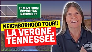 20 minutes from Downtown Nashville  La Vergne TN Neighborhood Tour VLOG [upl. by Milton262]