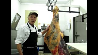 Processing a Beef Hind Quarter into Retail Cuts  Episode 1 [upl. by Nowed]