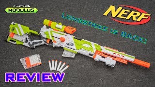 REVIEW Nerf Modulus Longstrike  LONGSTRIKE REBORN [upl. by Corilla]