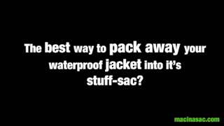 How to fold away our Packable Jacket [upl. by Halla436]