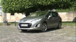 Essai Peugeot 308 SW 20 HDi 150 Active 2012 [upl. by Nohsed1]