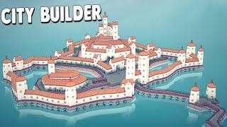 Townscaper  Ep 1  ULTIMATE Kingdom Castle Town City Fort Island Builder  Townscaper Gameplay [upl. by Arlon568]