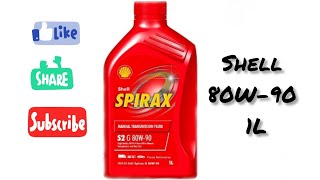 shell gear oil  80w90 1L  shell spirax 80w90  shell gear oil for activa or two wheelers [upl. by Bidle]