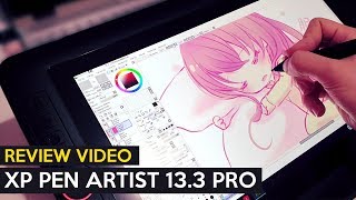 XP Pen Artist 133 Pro【Unboxing amp Review】 [upl. by Verbenia]