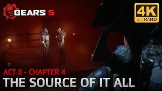 Gears 5  Act II  Chapter 4 The Source of it All [upl. by Rosati]