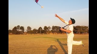 Elf DLG  Disc Launch Glider by Vladimirs 1m wingspan [upl. by Borman664]