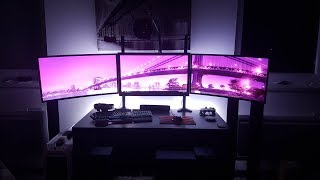 JE MONTE MON SETUP TRIPLE SCREEN  HFTEK [upl. by Ayanad]