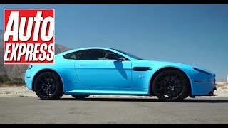 Aston Martin V12 Vantage S review  Auto Express [upl. by Anelec]