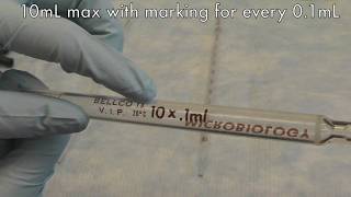 Pipetting Glass Pipettes [upl. by Joan]