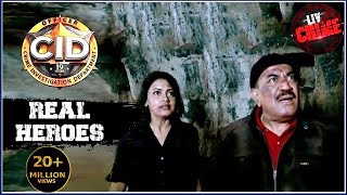 Is CID Team Trapped  Part 3  CID  सीआईडी  Real Heroes [upl. by Ellevel]