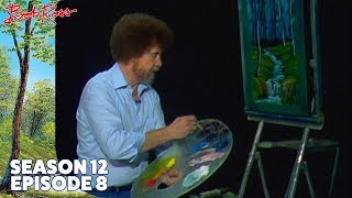 Bob Ross  Evening Waterfall Season 12 Episode 8 [upl. by Bowles]