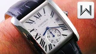 Cartier Tank MC Automatic W5330003 Luxury Watch Review [upl. by Shenan192]