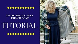 Tutorial How I Added a Lining To The SOI Anna Trench [upl. by Nanreit50]