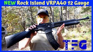 NEW Rock Island VRPA40 Pump Action 12 Gauge  TheFirearmGuy [upl. by Anaeirb988]