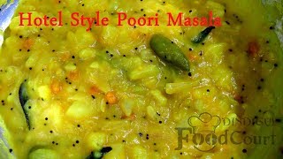 Side dish for pooriChapathiPoori Masala Poori Kilangu Potato Curry [upl. by Irret274]